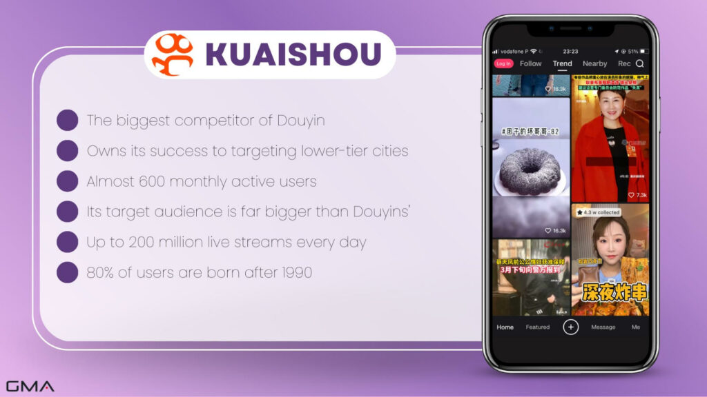 Chinese short-video platforms: Kuaishou