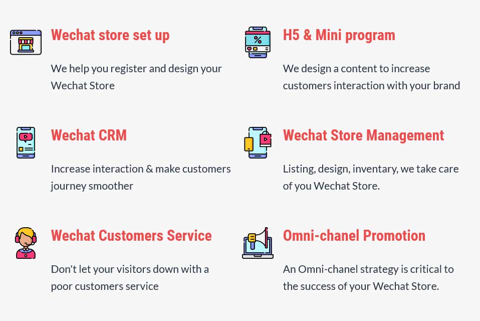 Gentlemen Marketing agency - WeChat services