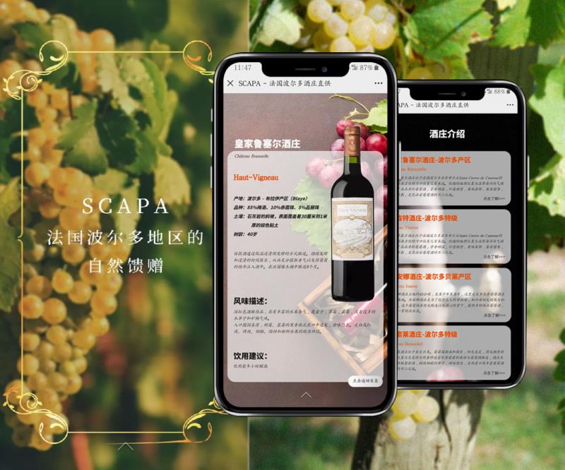 WeChat marketing: H5 brochures