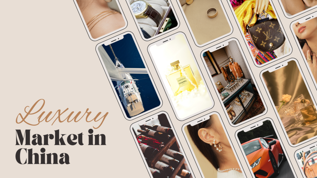 China luxury market banner