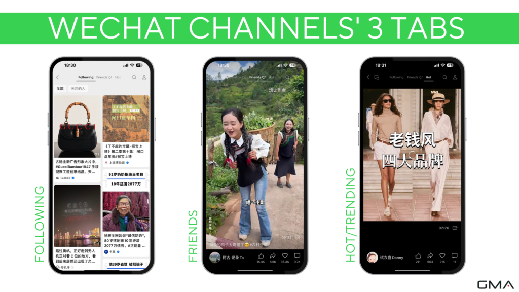 Chinese short-video platforms: WeChat Channels